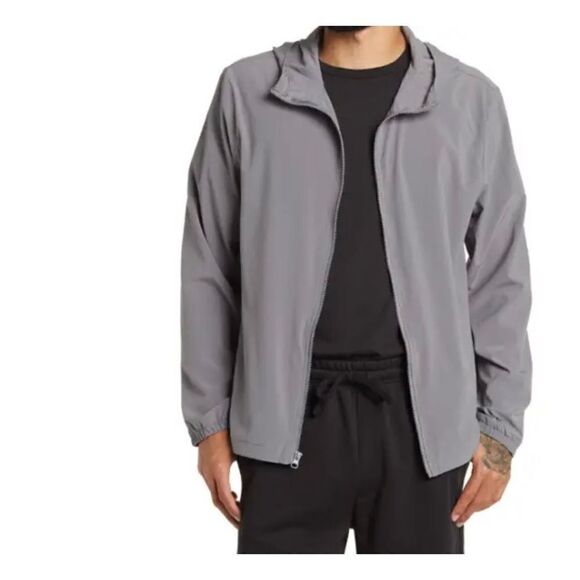 Z by Zella Traction Training Jacket in Gray Shade NWT New medium - Picture 2 of 4